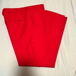 Ann Taylor cherry red ankle dress pants size 4,